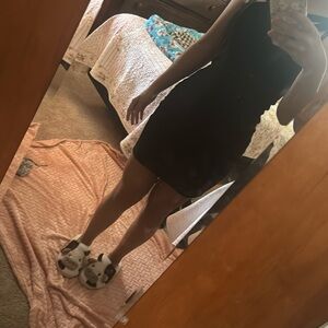 Black formal dress